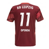 Fotballdrakt Herre RB Leipzig Lois Openda #11 Bortedrakt 2024-25 Kortermet